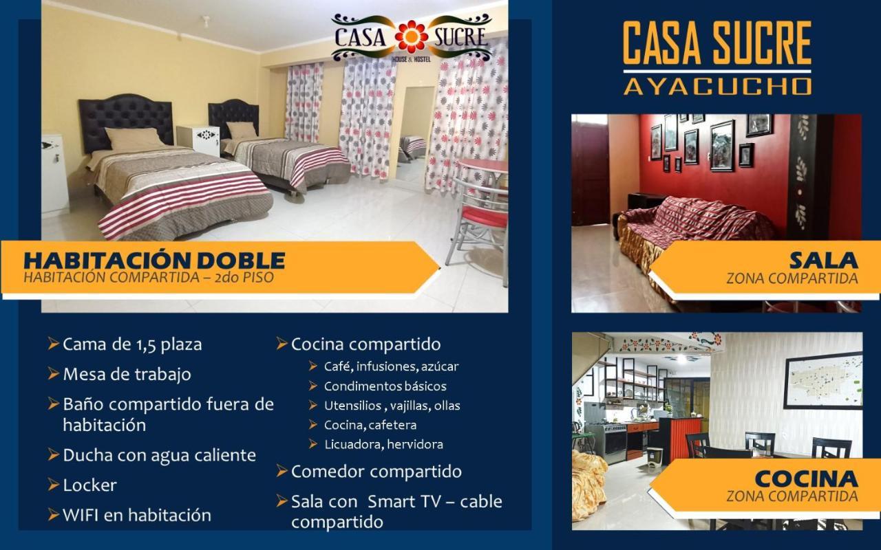 Casa Sucre Hostel Ayacucho Luaran gambar